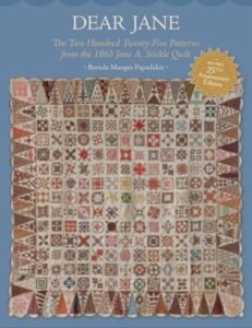 Dear Jane Book 25th Anniversary